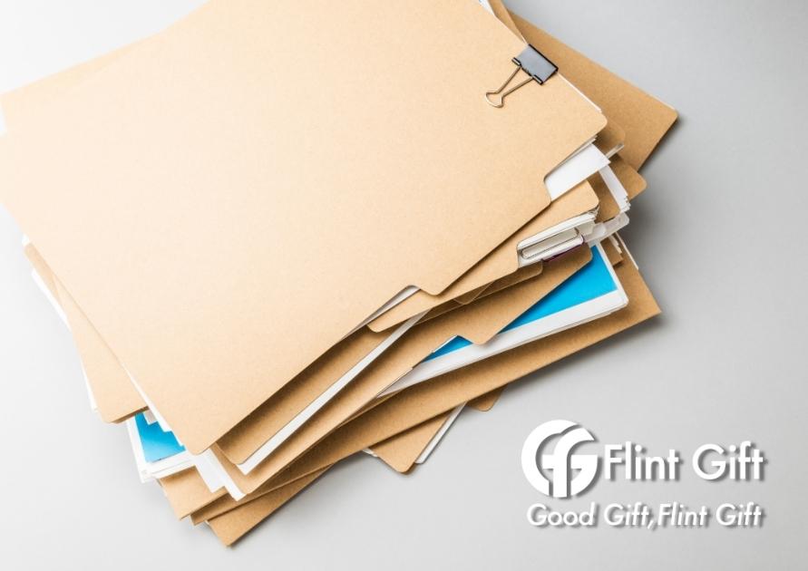 紙文件夾，Flint Gift cover