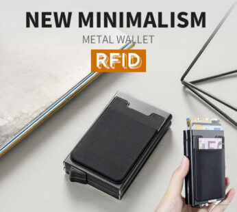 RFID防盜鋁合金卡套銀包