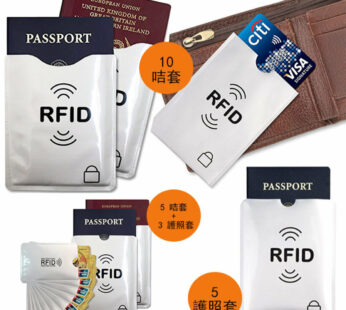 RFID安全防盜刷NFC卡套(10咭套)